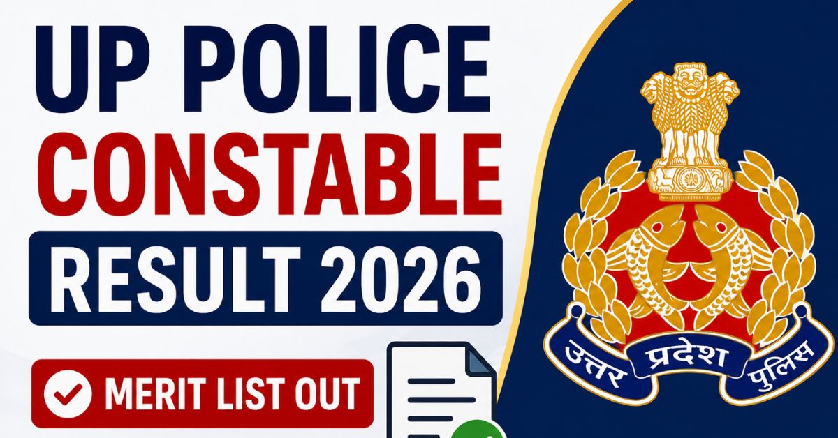 UP Police Constable Result 2026