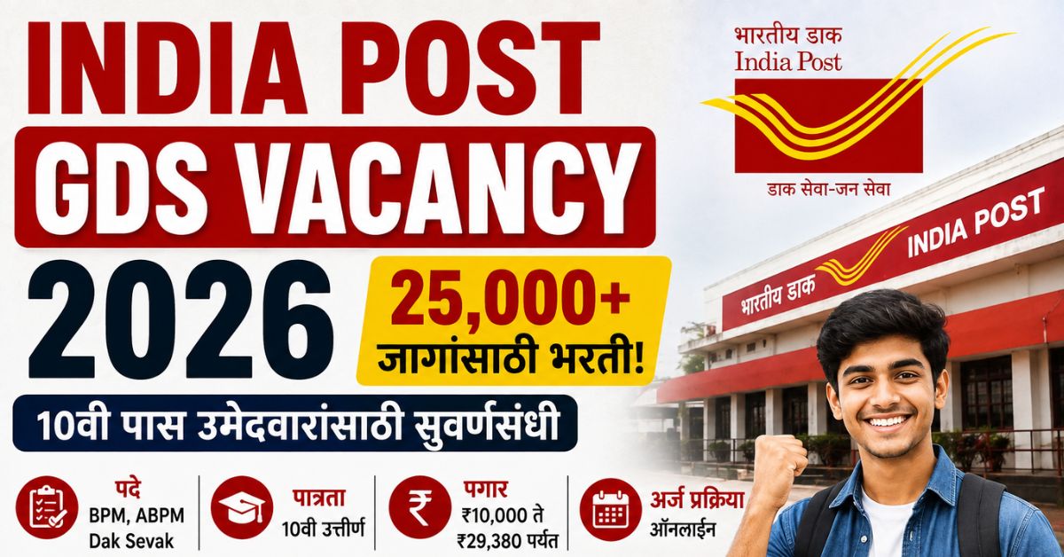 India Post GDS Vacancy 2026